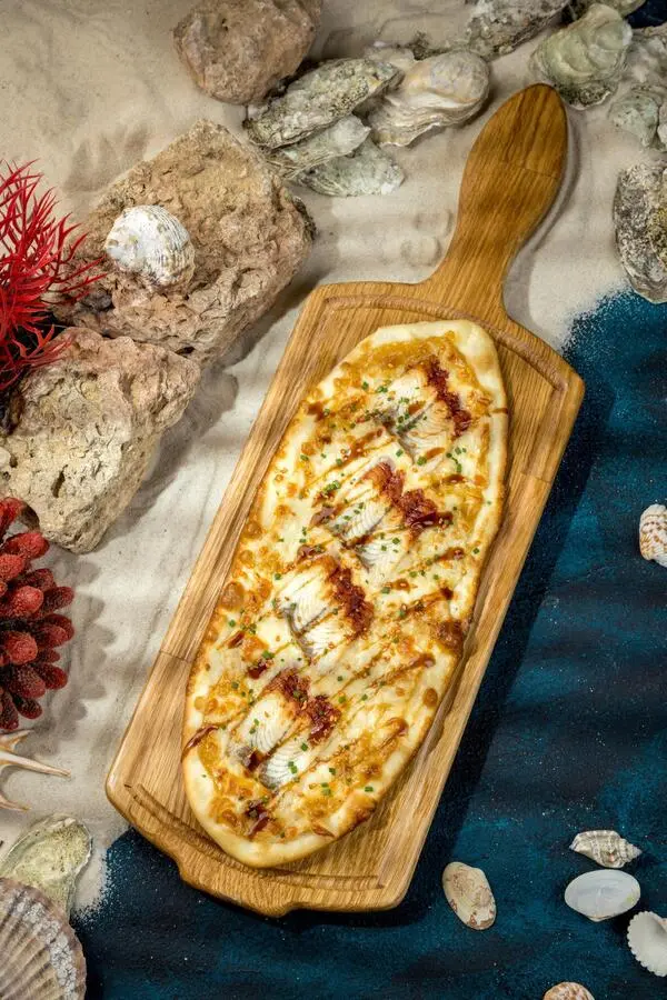 Пиде с копченым угрем