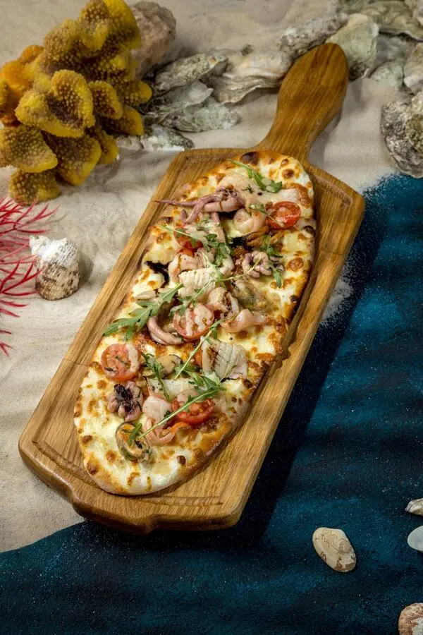 Пиде с морепродукты