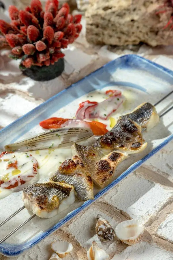 Шашлык из филе дорадо