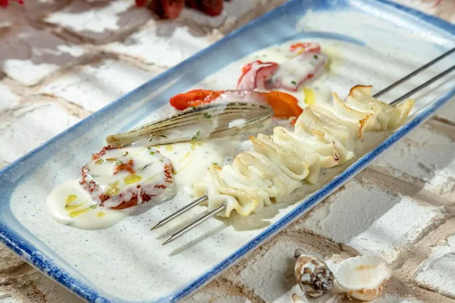 Шашлык Кальмар