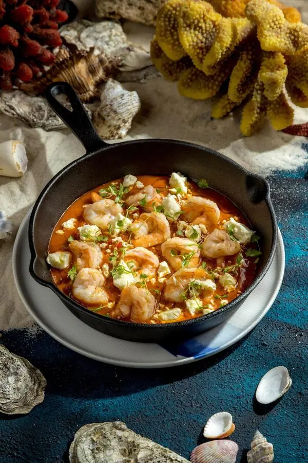 Томленые тигровые креветки