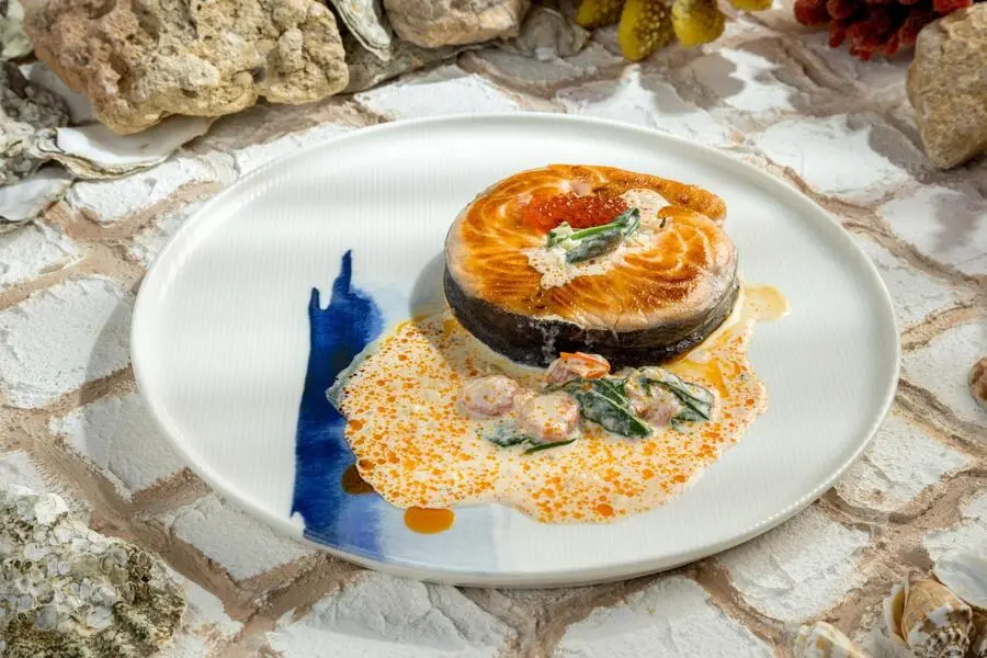 Стейк из лосося