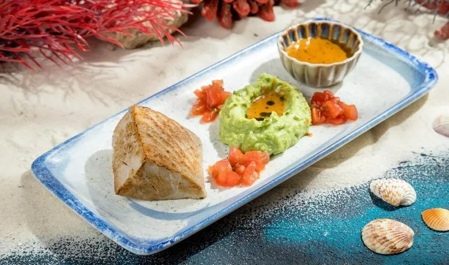 Стейк тунец гриль