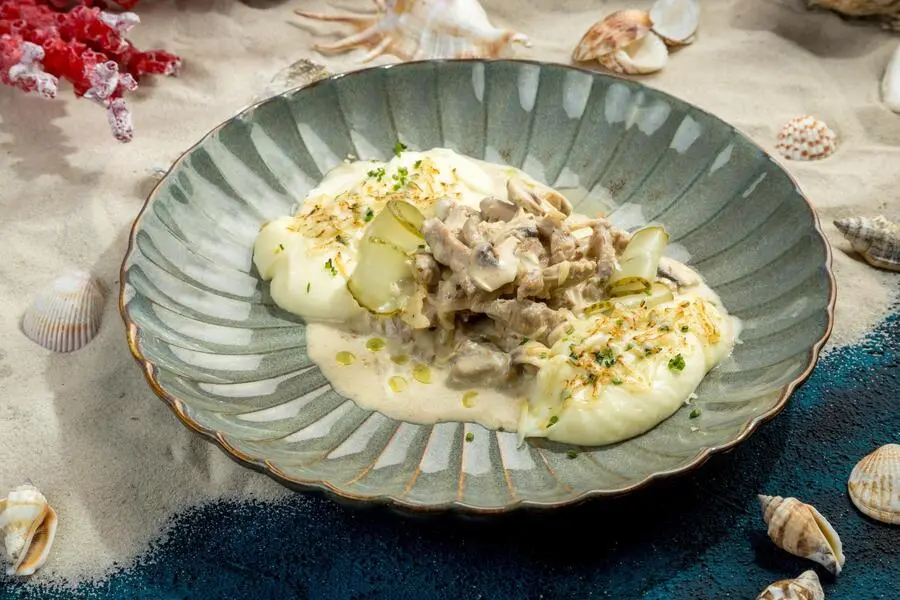 Бефстроганов из индейки