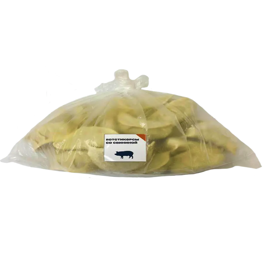 Постикерсы со свининой, заморозка