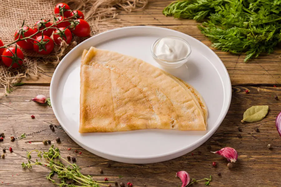 Налистник со сметаной