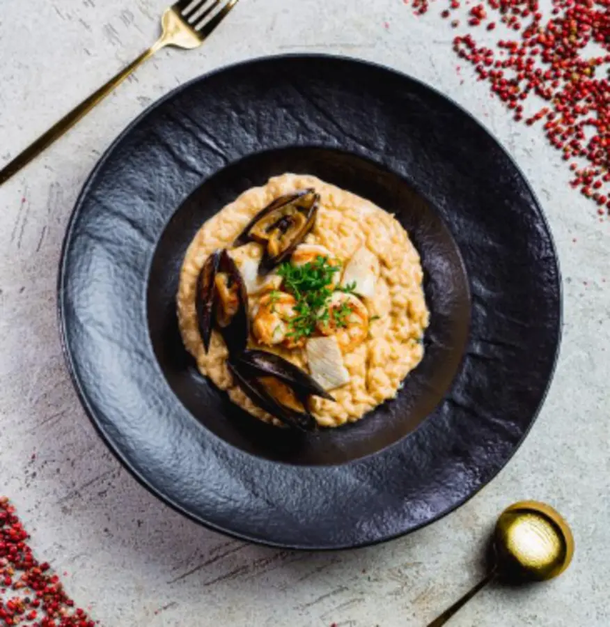 Ризотто с морепродуктами