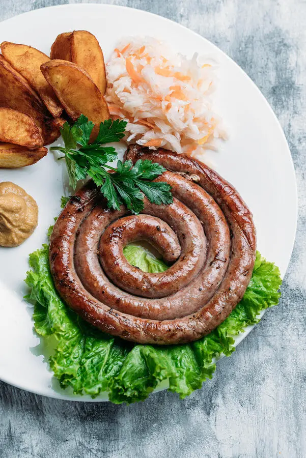 Домашние колбаски Куриные