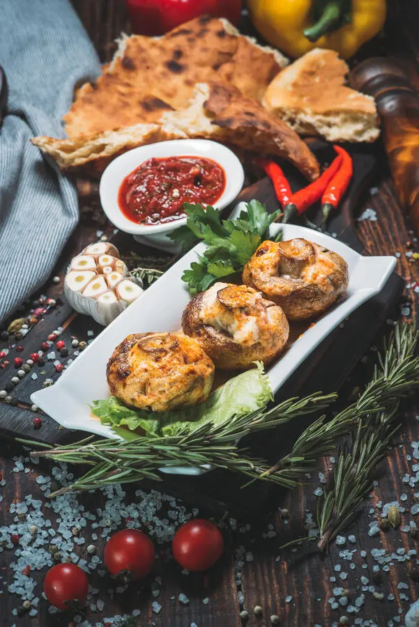 Шашлык из шамп