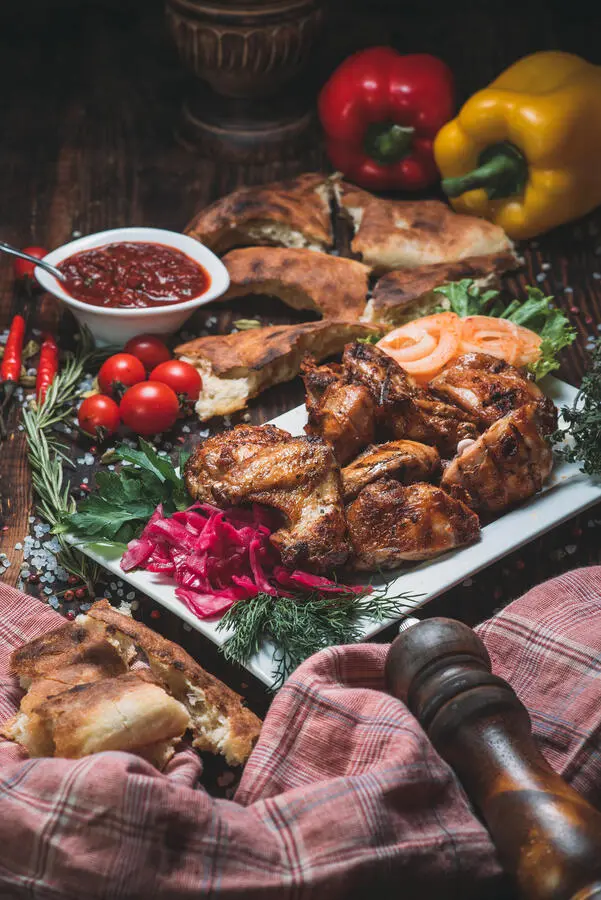 Шашлык куриный на кости 500 гр