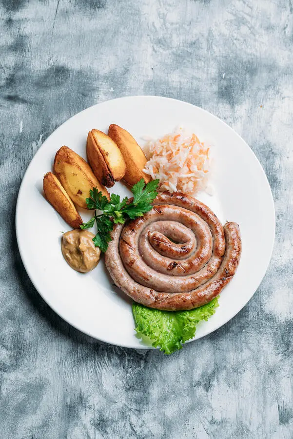 Домашние колбаски Куриные