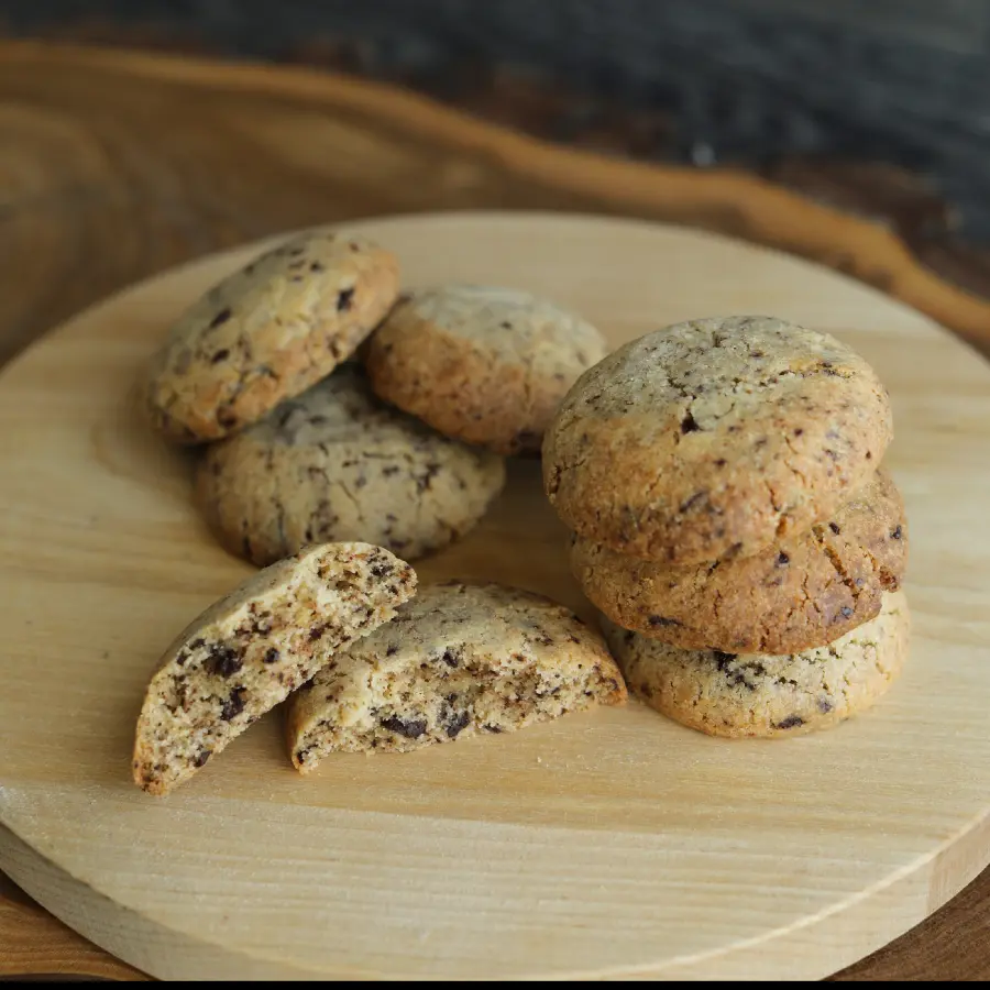 Печенье ванильное с шоколадной крошкой