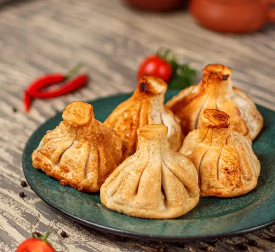 Хинкали с курицей жар.3шт