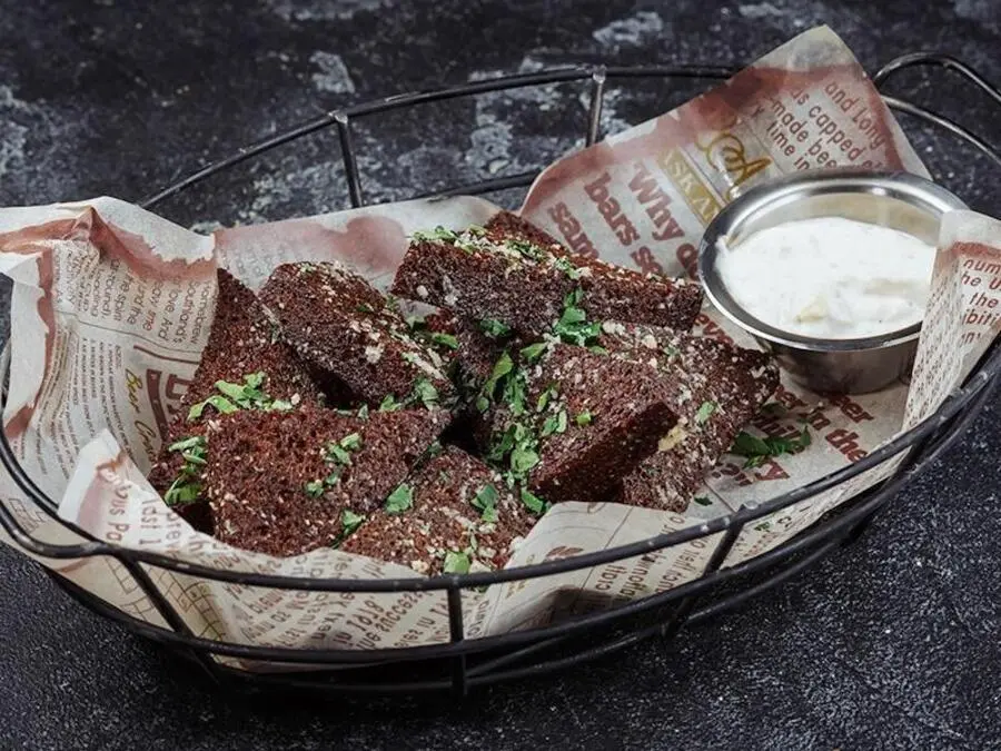 Ржаные гренки