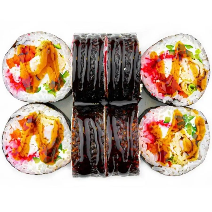 Кимпаб с креветкой