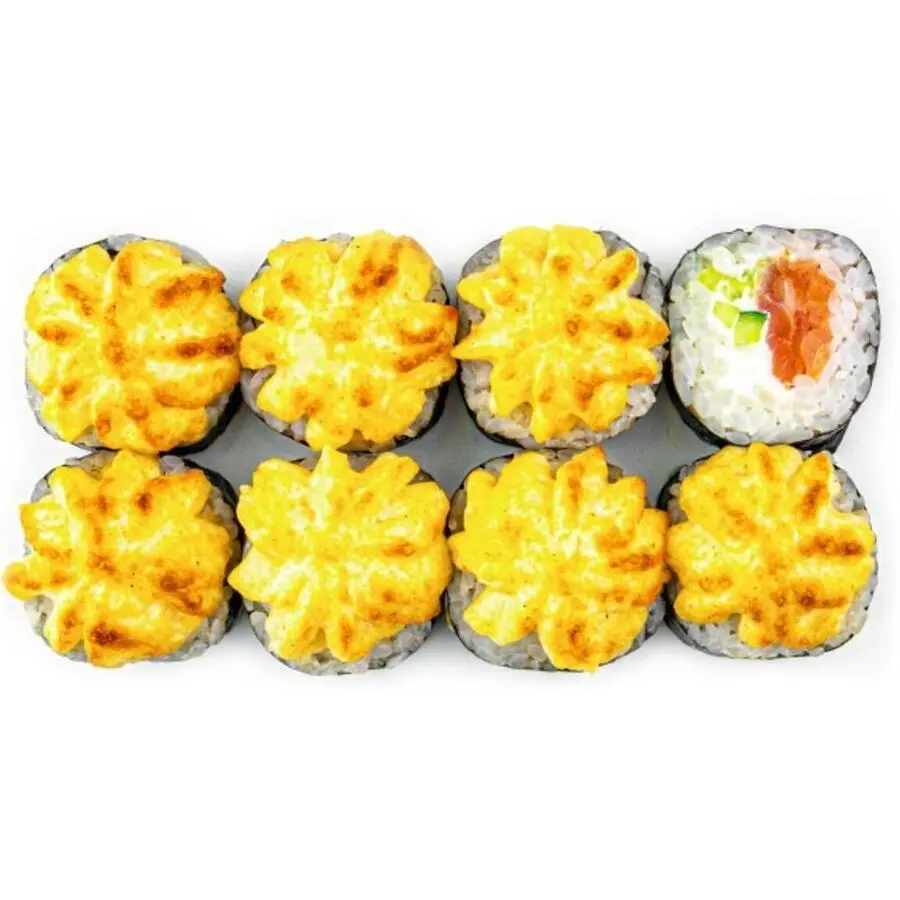 Запеченный с лососем