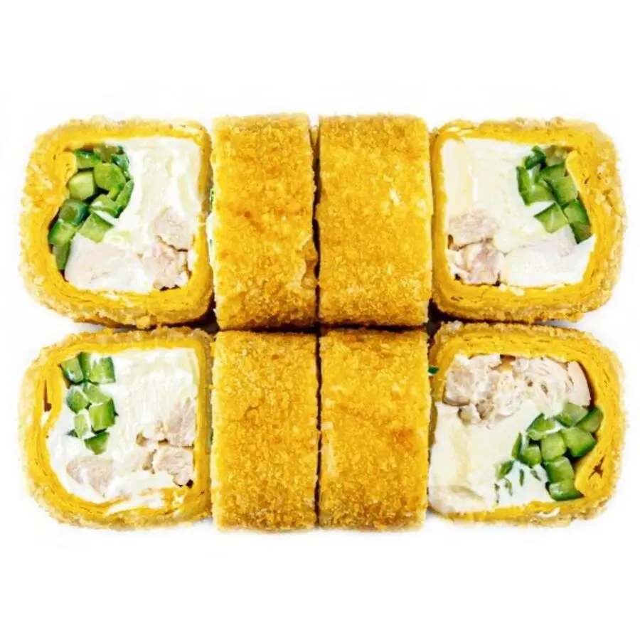 Тортилья темпура с курицей