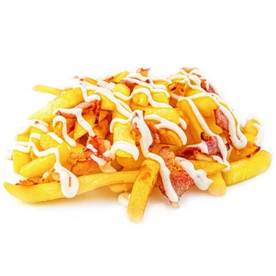 Картофель фри с беконом