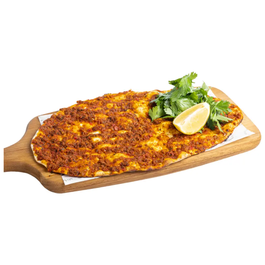 Лахмаджун с чесноком