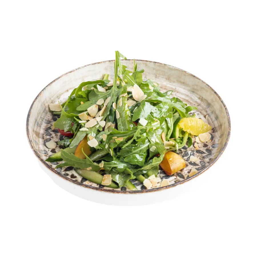 Салат с рукколой и апельсином