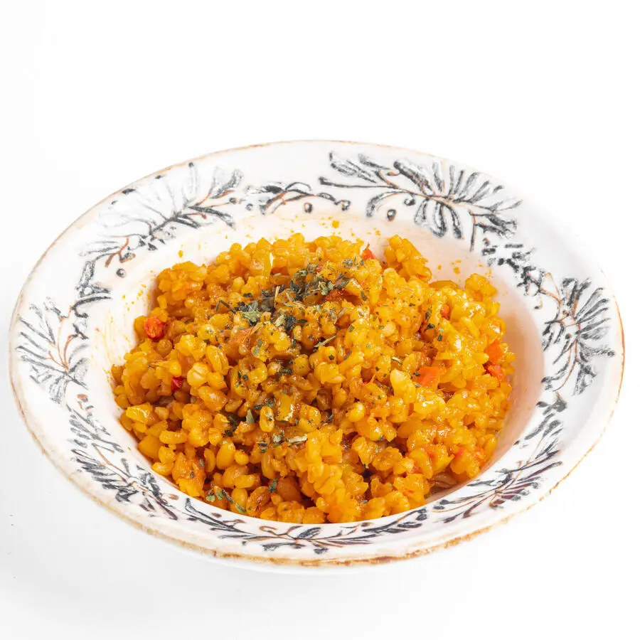 Булгур с овощами