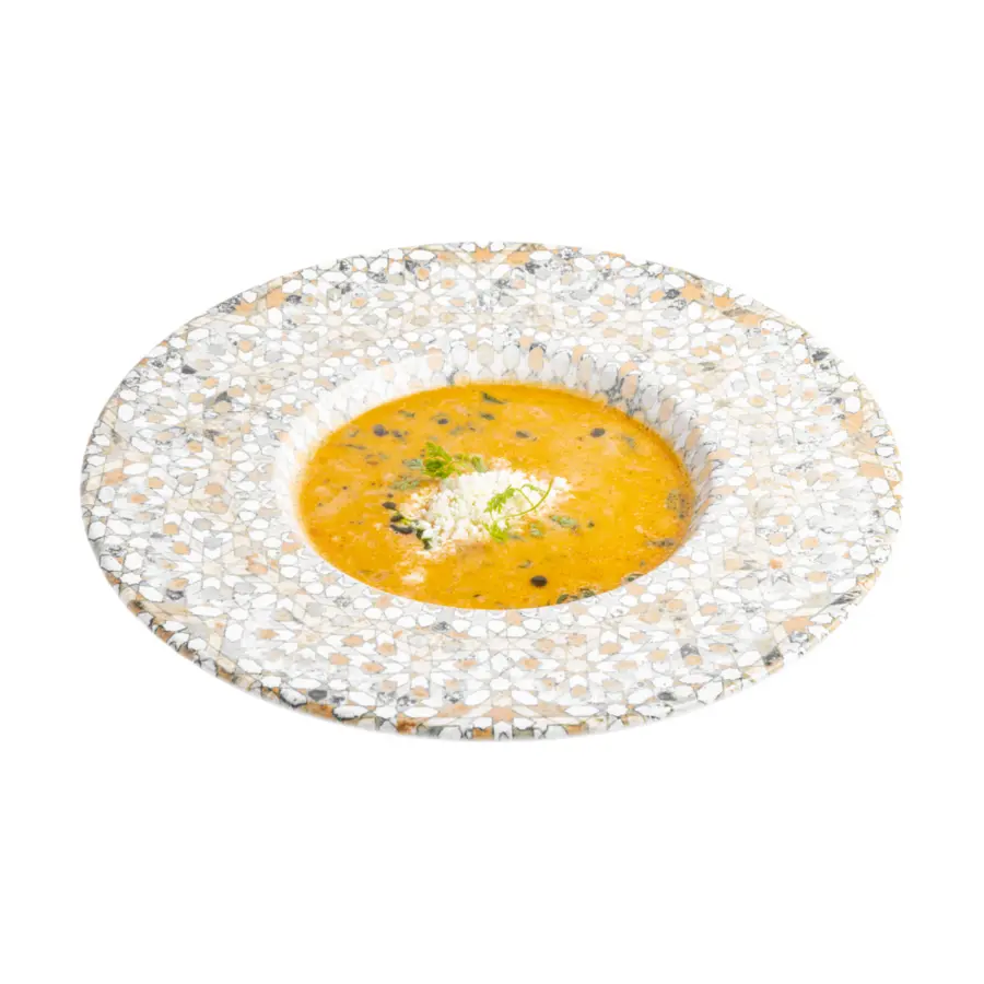 Фасолевый суп с сыром Тулум