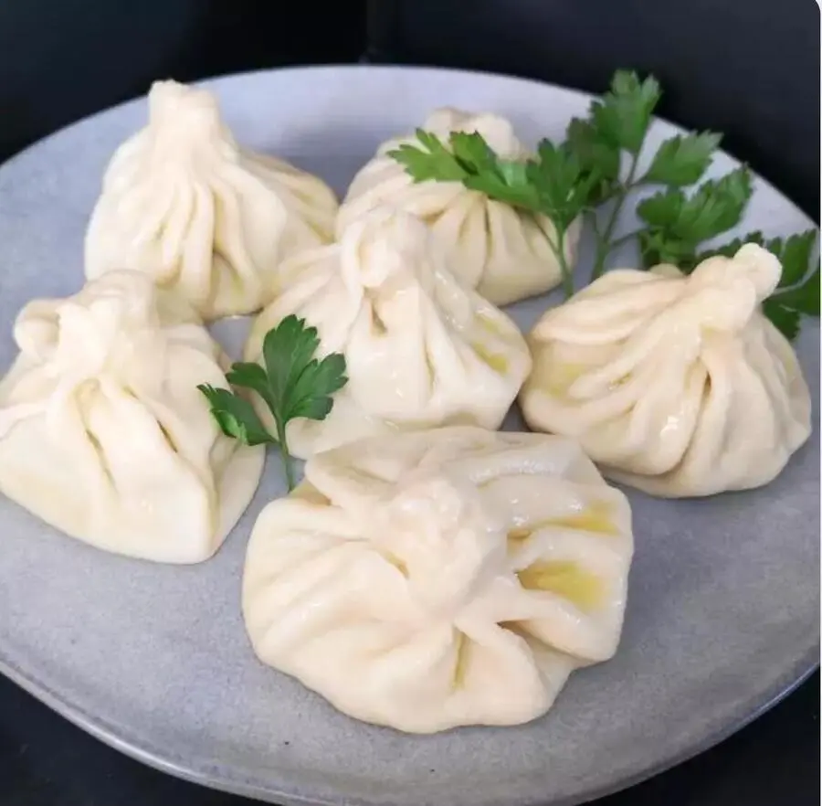 Хинкали с КУРИНЫМ фаршем 1шт.