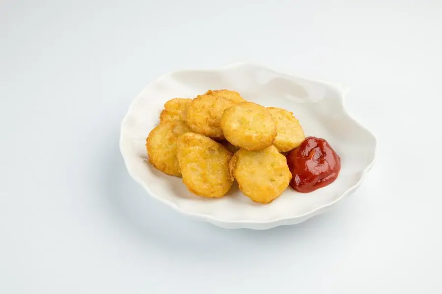 Наггетсы из цыпленка с кетчупом