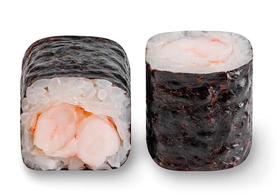 Маки с креветкой 8 шт. 110 гр С.