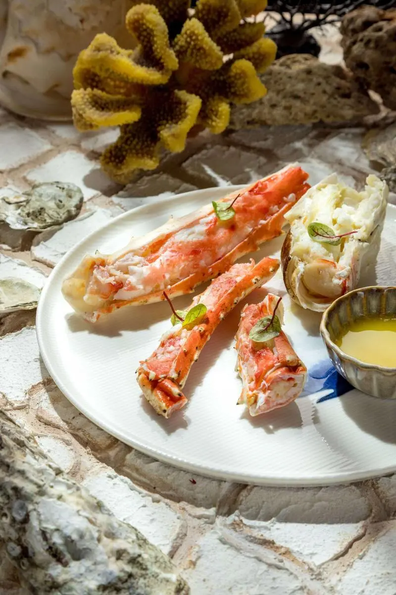 Клешня краба на пару 100гр