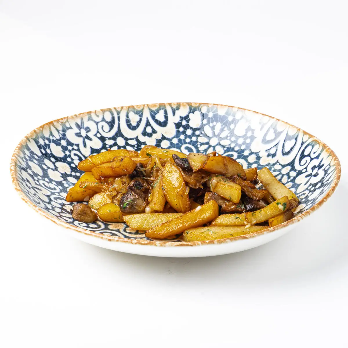 Картофель с грибами