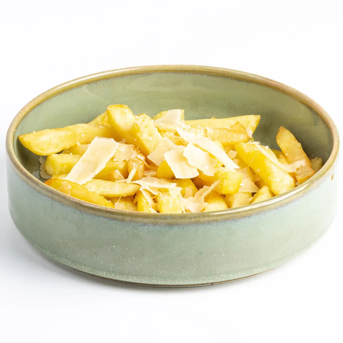 Картофель фри с сыром пармезан и трюфельным маслом