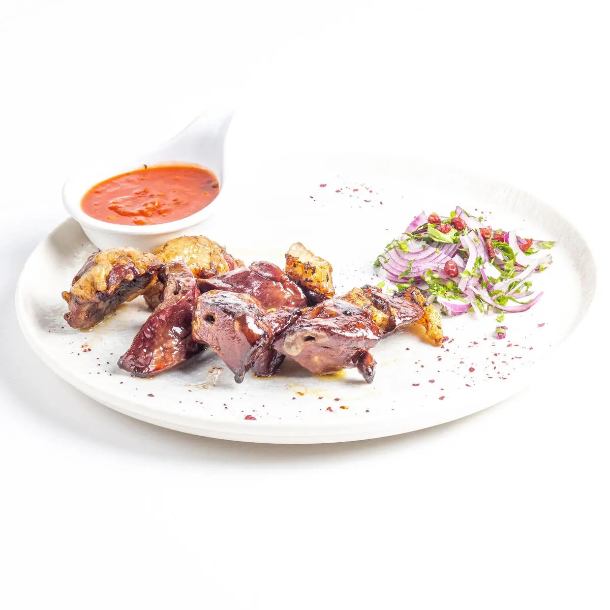 Шашлык из печени ягненка (Хан-кебаб)