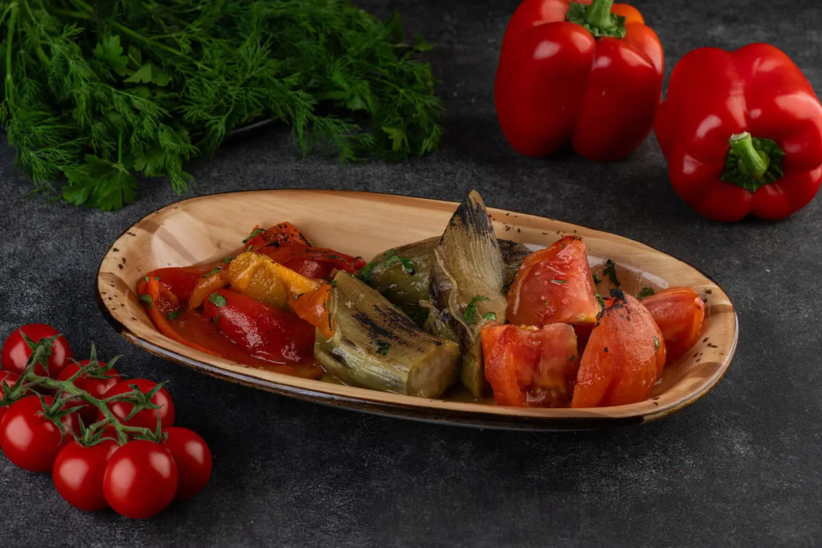  Баклажан, запеченный на углях 