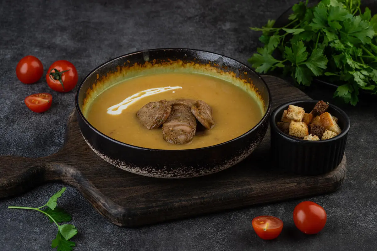 ~ Суп Гороховый с копченостями 