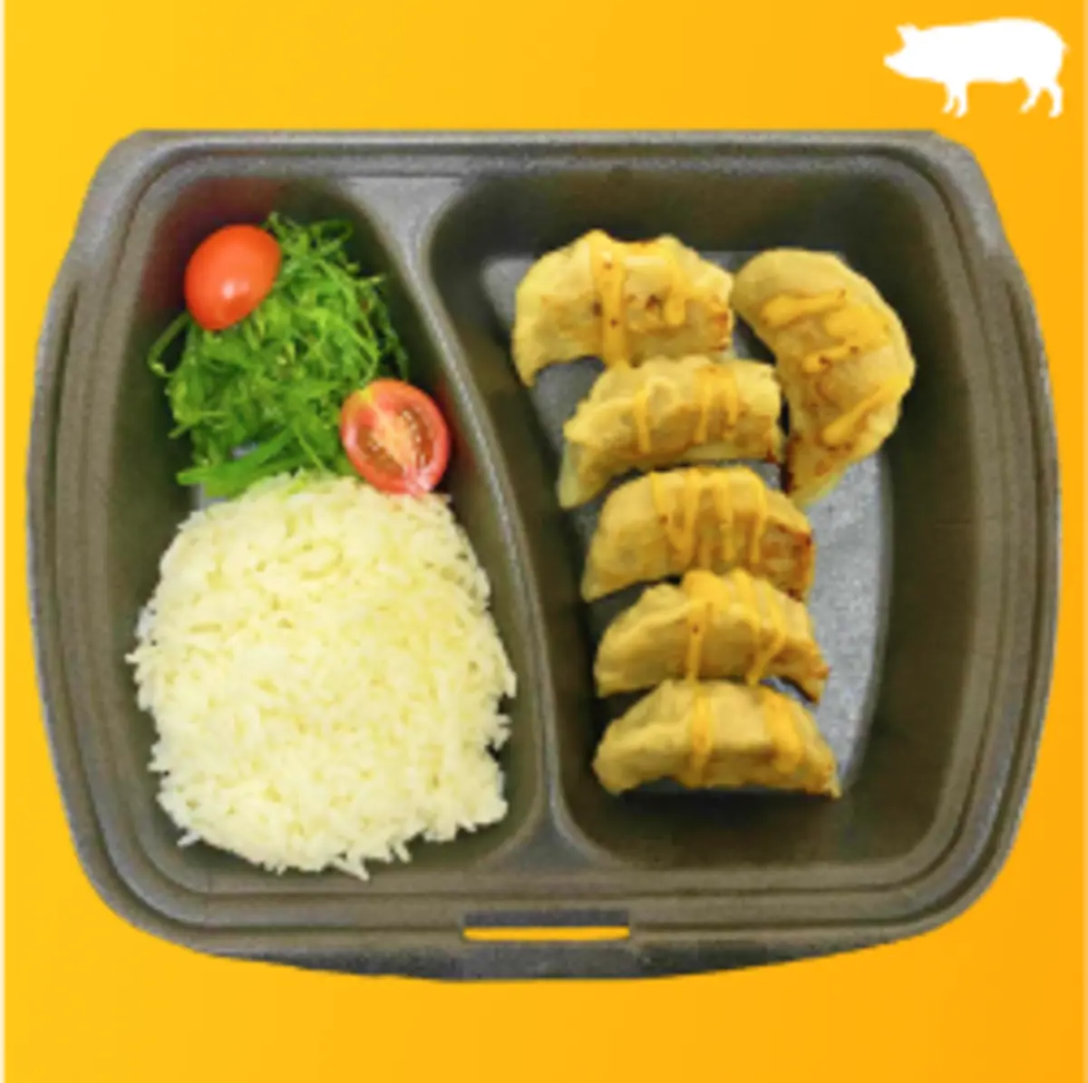 Ланчбокс со свининой [в соусе Терияки]