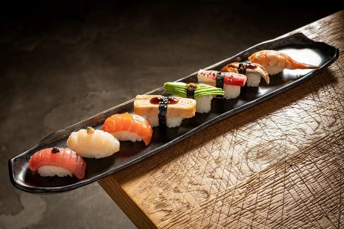 Sushi set from the chef