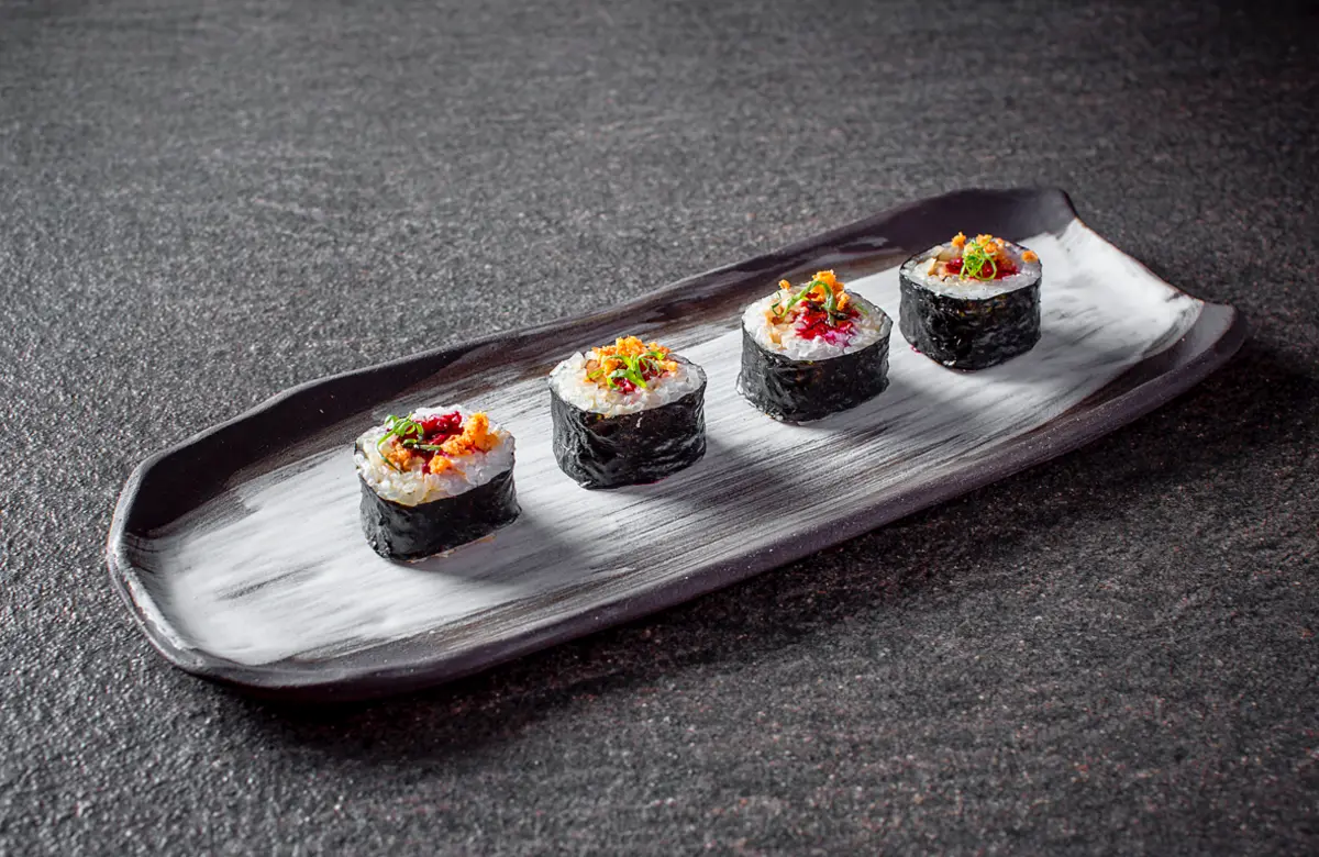 Maki Eel and foie gras