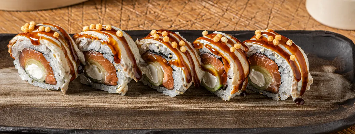 Futomaki Eel, salmon