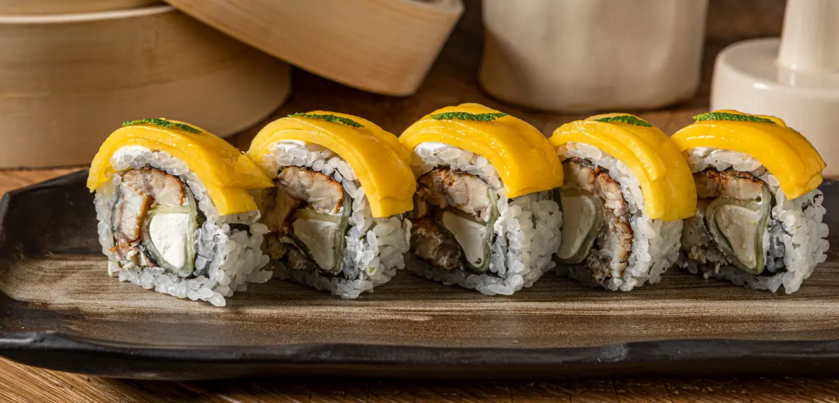 Futomaki Eel, mango