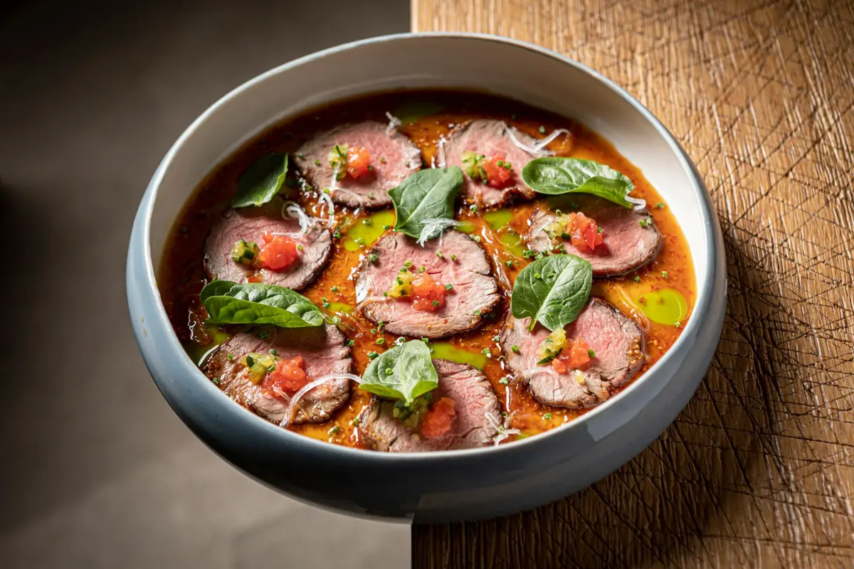 Beef tataki 