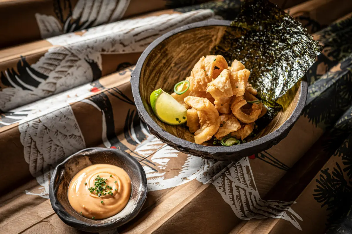 Crispy squid
