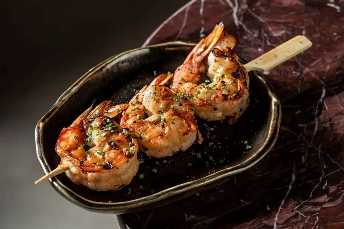 Grilled shrimp