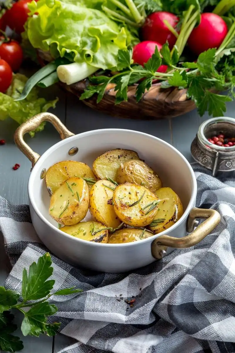 Картофель по-деревенски 