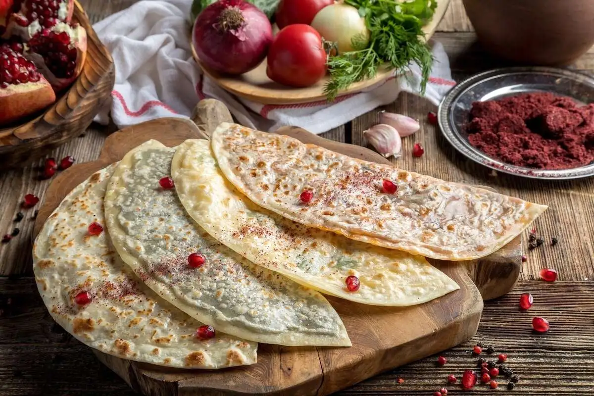Кутаб с бараниной
