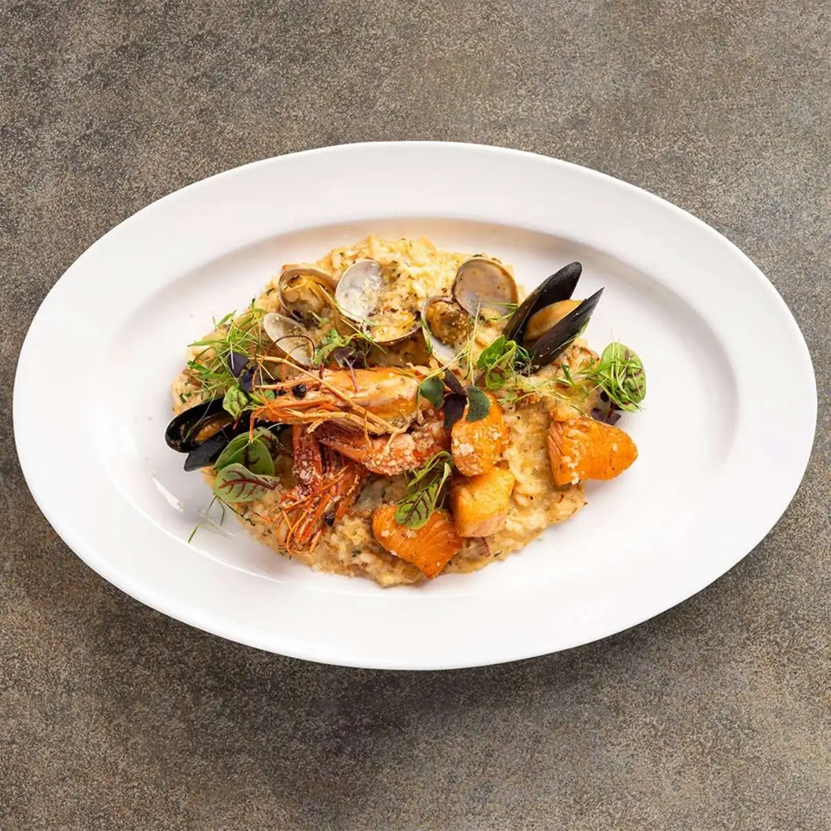 Ризотто с морепродуктами