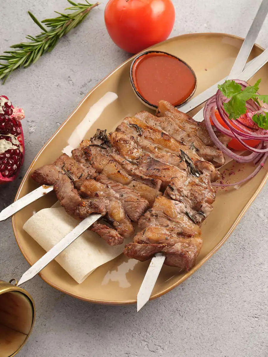 Уч панжа из баранины