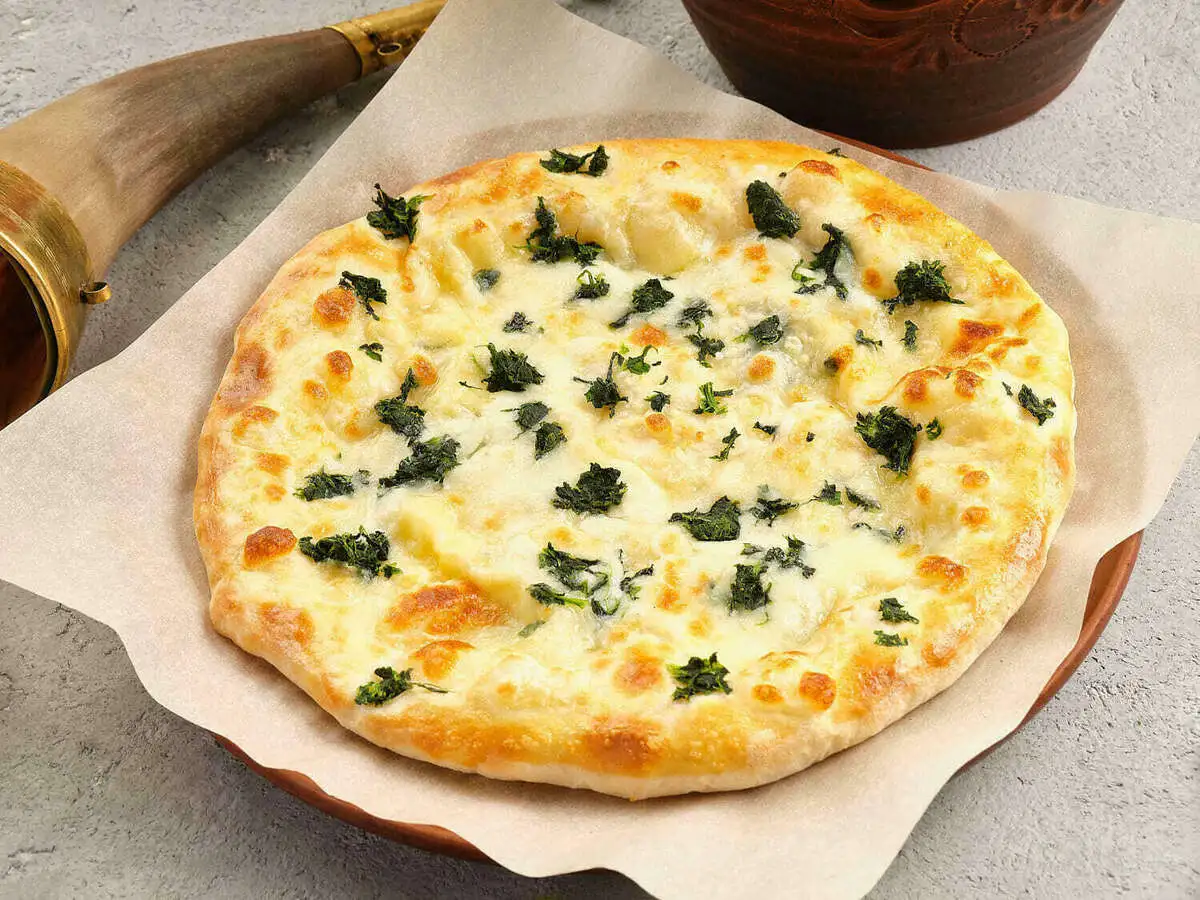 Хачапури со шпинатом