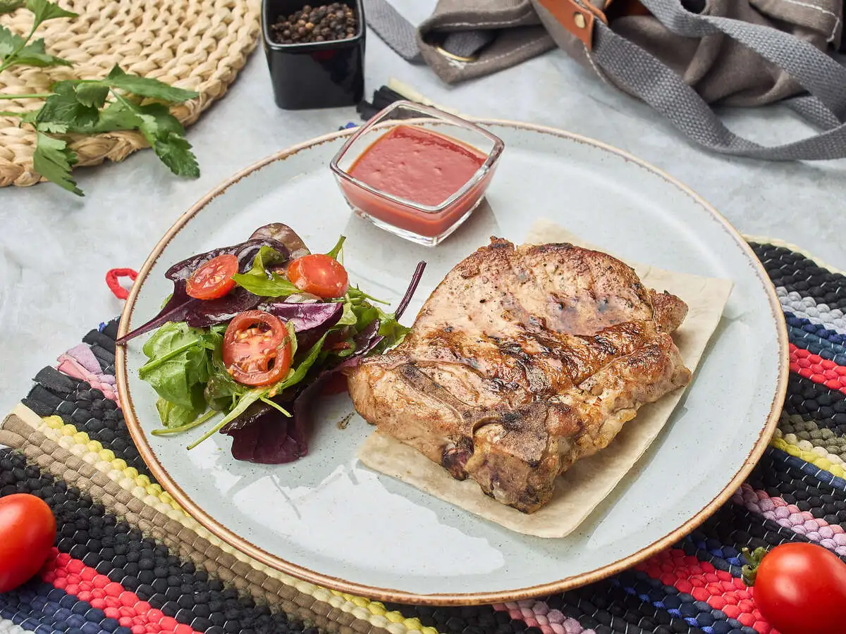 Антрекот по-кавказски