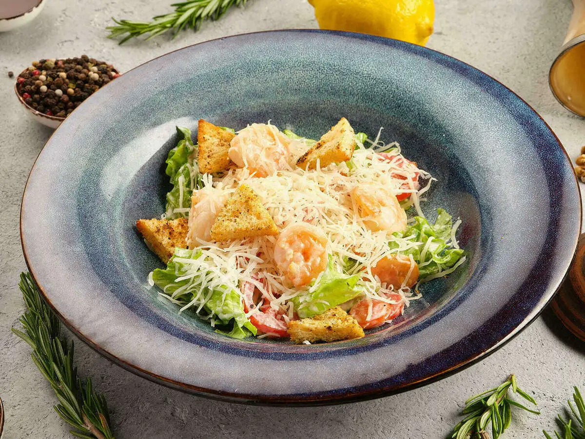 Цезарь с цыпленком